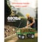 Vevor Steel Garden Cart 900lbs Capacity Heavy Duty Wagon Utility Cart 10in Tires V900G - alternate 6