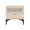 Manhattan Comfort Amara Nightstand in Pale Rose and White NS006-PK - alternate 3