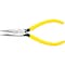 Klein Tools 6 5/8 in D203 Needle Nose Plier, Side Cutter Plastic Dipped Handle D203-6C - alternate 1