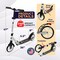 Outdoorcruiser Outdoor Cruiser Kick Scooter, Ages 6+, 240 LBS Max, Foldable, 8in. Wheels, Suspension, White OCTENS951 - alternate 4