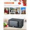 Commercial Chef 5-in-1 Countertop Microwave Air Fryer Combo, 0.9 Cu. Ft. Capacity, Black CHMF9GB - alternate 4