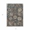 Homeroots 3' X 5' Taupe Blue And Beige Geometric Washable Indoor Outdoor Area Rug 609112 - alternate 5
