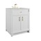 James Martin Vanities Bellshire 30" Single Vanity, Bright White w/ 3 CM Lime Delight Silestone Top 660-V30-BW-3LDL - alternate 2