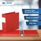 Davis Group Premium Economy, Angle D Ring, Binder, (Red, 3"), PK6 2305-03-06 - alternate 3