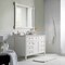 James Martin Vanities Brittany 48in Single Vanity, 3CM Victorian Silver Silestone Top, FreePower Wireless Charger 655-V48-BW-FVSL - alternate 3
