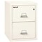 Fireking 2 Drawer, 1 Hr Fire & impact rated, 25" depth Legal Ivory White 2-2125-CIW - alternate 1