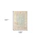 Homeroots 9' X 12' Blue and Orange Floral Stain Resistant Indoor Outdoor Area Rug 531499 - alternate 2