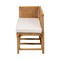 Bali & Pari Seranay Bohemian Scallop Light Honey Rattan 2-Piece Dining Nook Set 255-14135-14136-ZORO - alternate 3