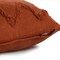 Homeroots 14" X 20" Cinnamon Chevron Cotton Lumbar Throw Pillow With Texture 549449 - alternate 1