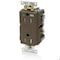 Leviton SmartlockPro GFCI 15A WR/TR/HG/PI Brown GFWT1-HG - alternate 1