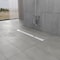 Kingston Brass 28-Inch Stainless Steel Linear Shower Drain with Reversible Tile Insert and Flat Grate BSFK2821 - alternate 3