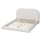 Baxton Studio Cachet Boucle Upholstered Floating Bed, King 261-14353-ZORO - alternate 4
