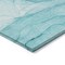 Homeroots 2' X 3' Teal Abstract Washable Non Skid Indoor Outdoor Area Rug 559775 - alternate 3