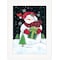 Homeroots Plaid Stocking Hat Snowman White Framed Print Wall Art 404313 - alternate 1