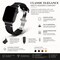 Elegani Leather Band Compatible with Apple Watch 49mm, Yellow, Yellow/Yellow Gold/Rose Gold Buckle LOT-YLW-49 - alternate 3