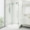 Vigo 36 in. L x 48 in. W x 79 in. H Frameless Sliding Rectangle Shower Enclosure Kit in Chrome VG6051CHCL48WL - alternate 1