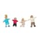 Plantoys Wooden Doll Family, Light Skin Tone & Brown Hair 7142 - alternate 3