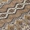 Homeroots 8' Taupe Brown And Ivory Round Moroccan Washable Indoor Outdoor Area Rug 594354 - alternate 3