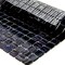 Apollo Tile Celestial 12 in. x 12 in. Glossy Oil Black Glass Mosaic Wall and Floor Tile 20 sq. ft./case, 20PK APLST88BK905A - alternate 3
