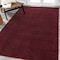 Jonathan Y Haze Solid Low-Pile Dark Red 9 ft. x 12 ft. Area Rug SEU100Q-9 - alternate 2