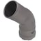 Viega MegaPressG 45 street elbow P 2 FTG IPS 2 carbon steel zinc-nickel coating 26126 - alternate 1
