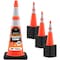 Xpose Safety 36 in Orange Traffic Cone, PVC, 15 lb Base with 6 in & 4 in Collar, DOT Approved, 24 PK OTC36-64-15L-24-X - alternate 1