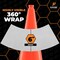 Xpose Safety Traffic Safety Cone, PVC, 18 in Height, 11 in Length, Orange RC18-6-X - alternate 2