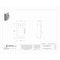 Schneider Electric Safety Switch, Fusible, 3PST, Three Phase, NEMA 3R, Indoor/Outdoor, Steel VH364R - alternate 2