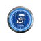 Holland Bar Stool Creighton University 16 LED Wall Clock ClkL16 - alternate 1