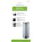 Simple Spaces Trash Can, 793 gal Capacity, PlasticStainless SteelSteel, Silver, Flat Lid Closure LYP30F3-3L - alternate 2