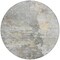 Homeroots 8' Gray Round Abstract Washable Indoor Outdoor Area Rug 607802 - alternate 3