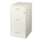 Space Solutions 14.25 in W 3 Drawer Vertical File Cabinet W/ Pencil Drawer, Pearl White 19157 - alternate 8