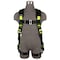 Safewaze PRO Full Body Harness 1D, MB Chest, TB Legs 3X FS185-3X - alternate 1