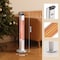 Edendirect 1500-Watt 11.22 in. Electric White Infrared Tower Heater Space Heater with 24 Hours Timer ZR-PSG-15R-Short - alternate 2