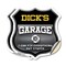 Signmission Dick's Garage I Can Fix Everything But Stupid, 4 inch X 4 inch, Vinyl Decal, 2PK SHI-D-2PACK-4-490-DICK - alternate 1