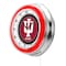 Holland Bar Stool Co Indiana University Double Neon 19" Clock Clk19IndnaU - alternate 3
