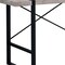 Homeroots 49" Taupe and Black Computer Desk 333474 - alternate 3