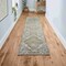 Jonathan Y Shaemus Bohemian Medallion Low-Pile Machine-Washable Cream/Brown/Green 2 ft. x 8 ft. Runner Rug WSH320A-28 - alternate 2