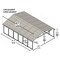 Arrow 20 x 29 x 7 ft Eggshell Carport CPH202907 - alternate 7
