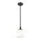Z-Lite Fleur Matte Black 1 Light Pendant 1958P8-MB - alternate 3