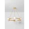 Corbett Lighting Almandine 41.25 in. Chandelier Vintage Gold Leaf 485-41-VGL - alternate 3