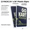 Signmission Go Kart Racing, Plastic Signs Only 24 Inch x 36 Inch, Corrugated Plastic, 2PK CSB-2436-2PACK-30382 - alternate 2