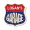 Signmission Logan's Garage, 18 Inch X 18 Inch, Plastic Sign SHI-P-18-383-LOGAN - alternate 1