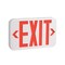 Energetic Lighting LED Bi-color Exit Sign Emergency Exit Light, 90-Minute Battery Backup EXSA-DRG-W - alternate 1