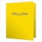 Oxford Twin Pocket Folders, Letter Size, Yellow, 25PK 57509 - alternate 2