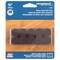 Shepherd Hardware Protective Pad, Felt, Dark Brown, 3/4 in Dia, Round 9861 - alternate 1