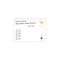 Fab Glass And Mirror Magnetic White Glass Dry Erase Board 36in. x 24in. | Tempered, Frameless Floating Design with MB24x36-SB601 - alternate 1