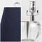 Jonathan Y Goddard 16" Crystal Ball/Metal LED Table Lamp, Clear/Navy JYL2079D - alternate 3