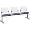 Kfi Kool Beam Seat Beam Seating, 71 in W 22" L 31" H, Polypropylene Seat 2300BEAM3-BP08-SP03 - alternate 1