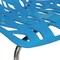 Leisuremod Modern Asbury Dining Chair with Chromed Legs, Blue, 2PK AC16BU2 - alternate 4